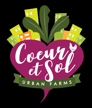 coeur et sol logo coeur et sol logo